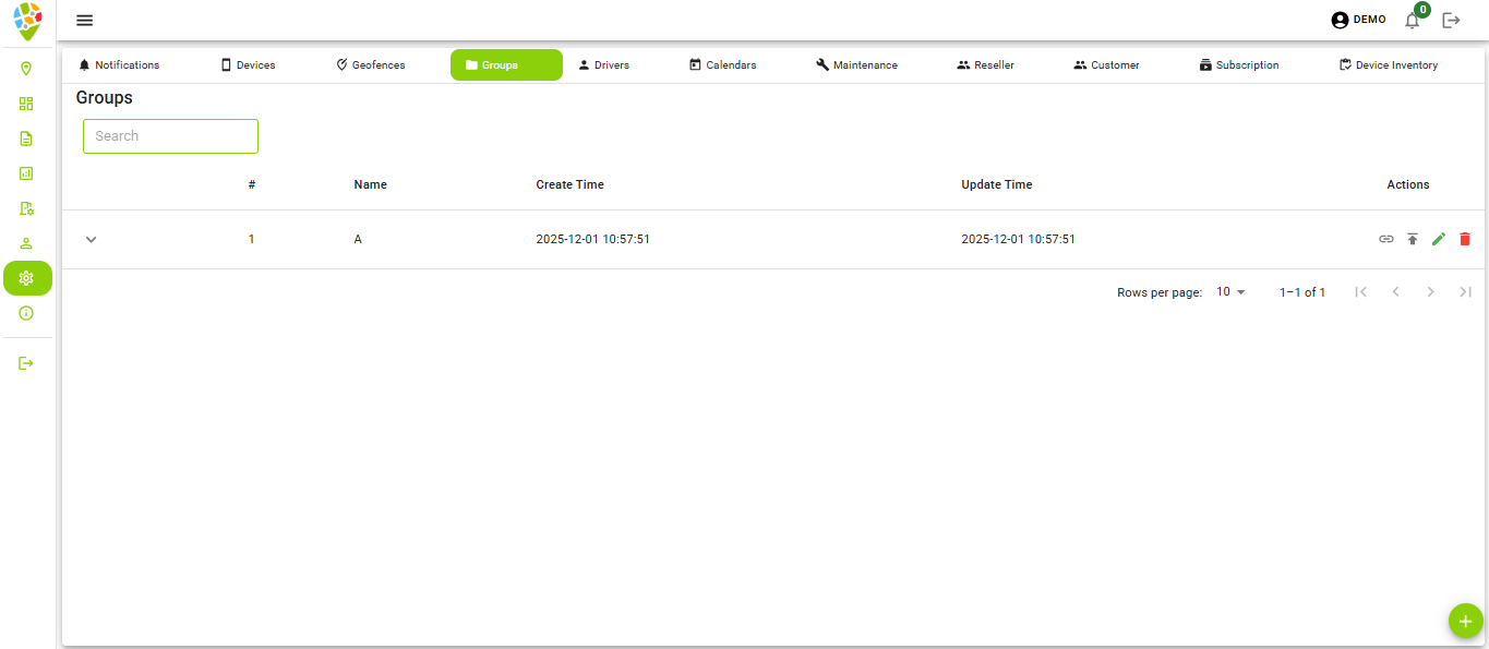 Group Configuration Form